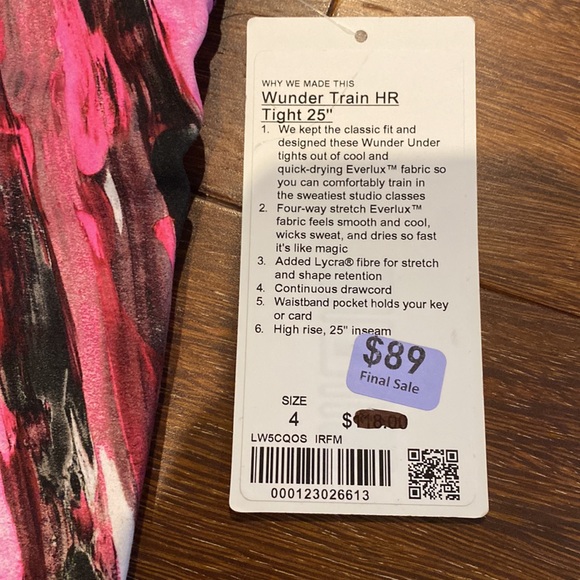 Lululemon winder train 4 - Picture 2 of 3